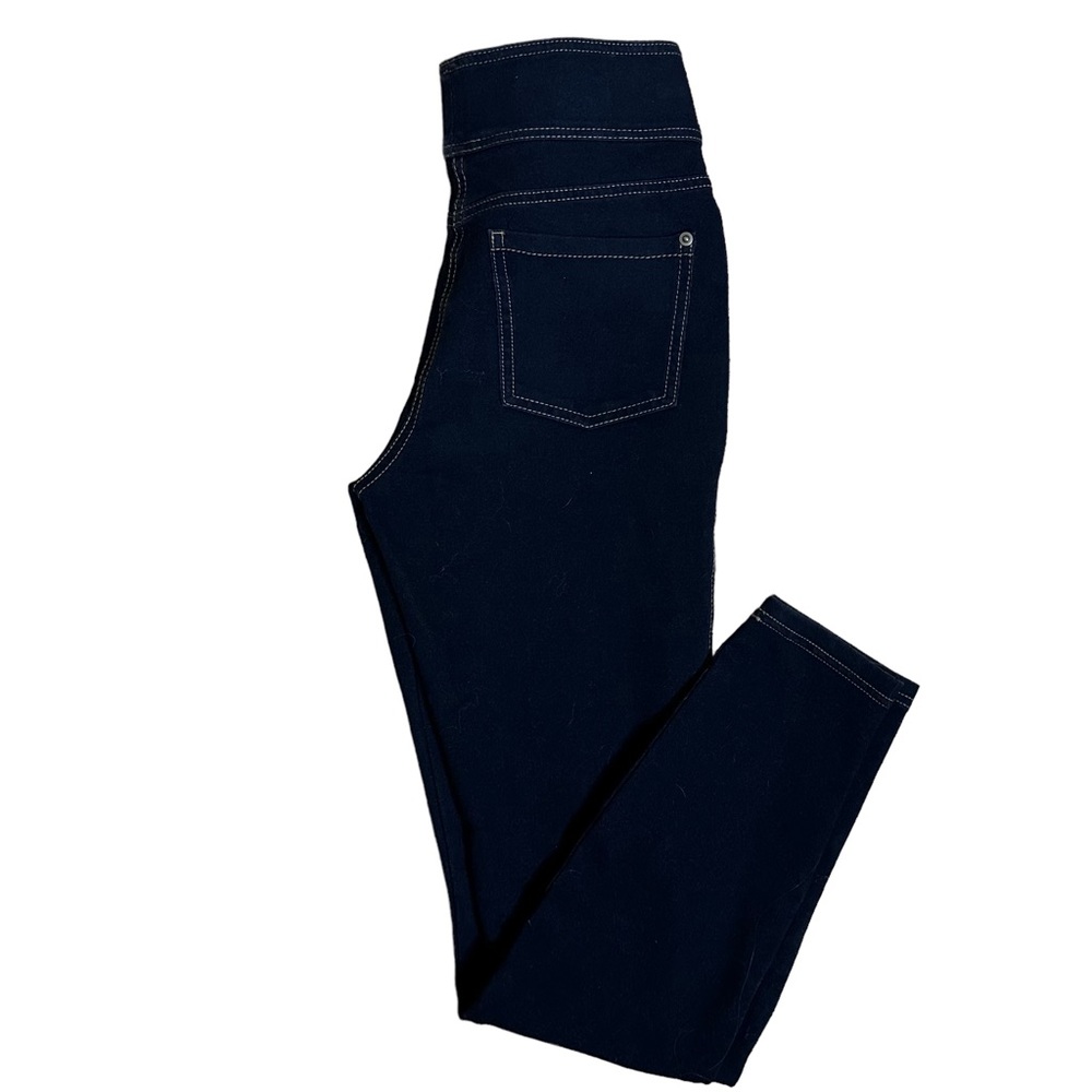 Dark Blue High Rise Wide Waistband Skinny Jeggings S